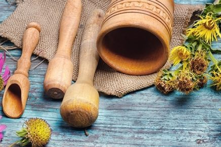 herb pounding tools
