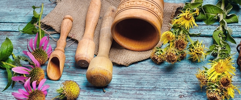 herb pounding tools
